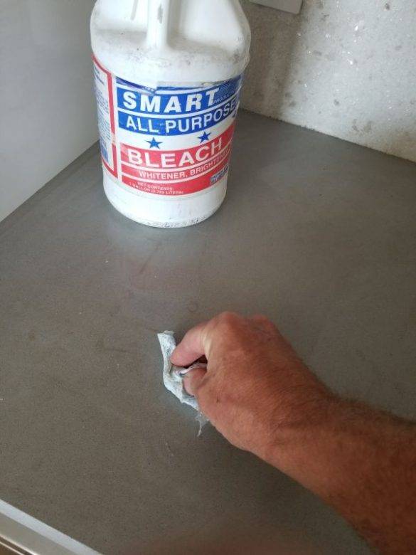 Concrete Countertops How to Clean