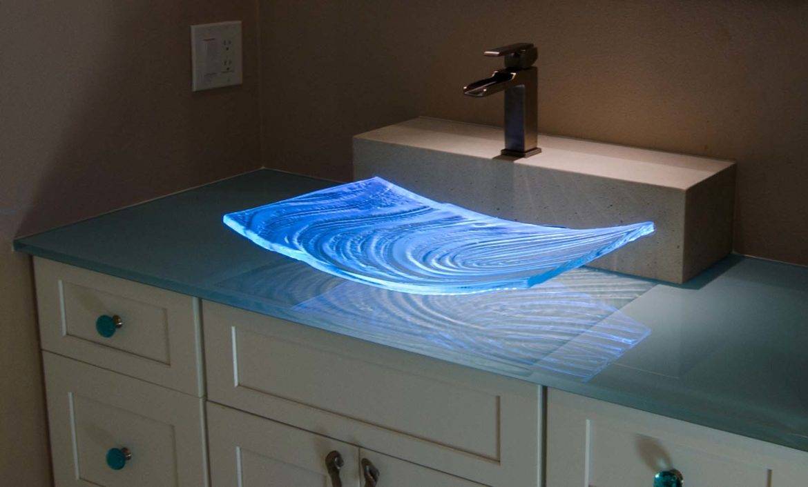 Artistic Glass Sink Designs