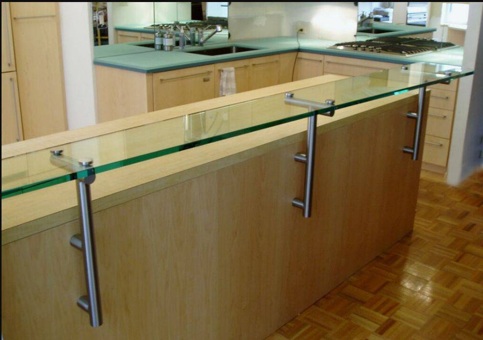 Add A Raised Glass High Bar To Your Kitchen Downing Designs