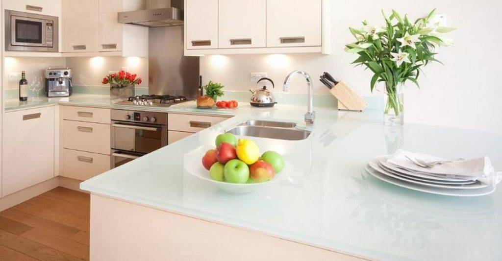 Ing Glass Countertops In 2021, White Glass Countertops