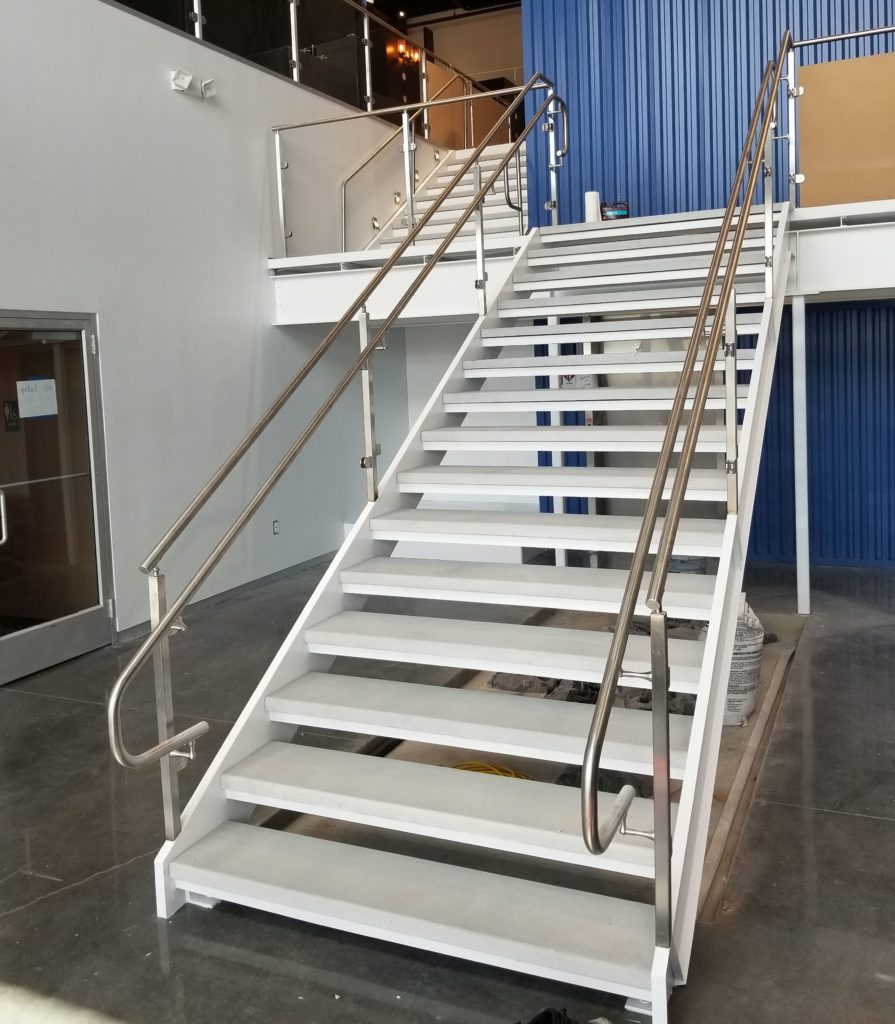 Concrete Stair Treads In Custom Colors And Sizes By Downing