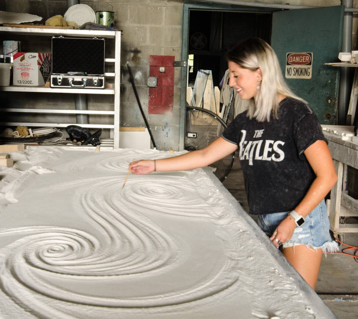 Glass Countertop Kitchen Raised Bar Design Considerations.