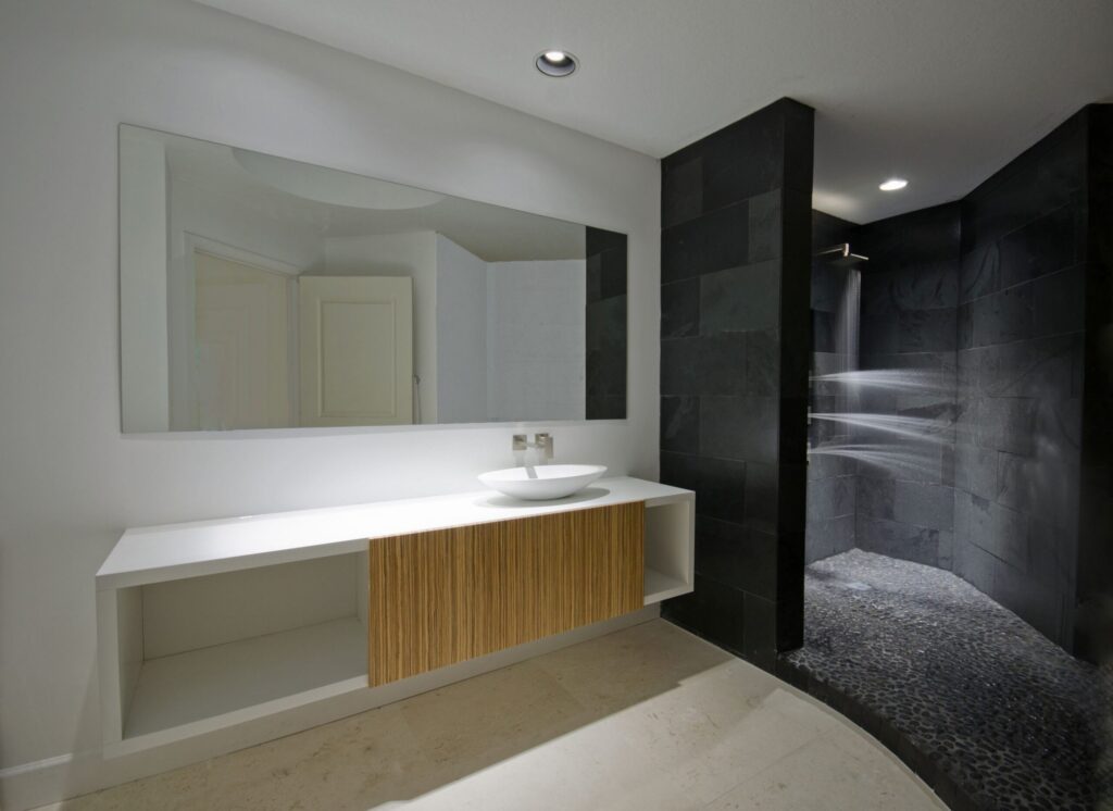 dark showering design