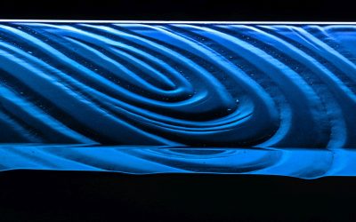 Glass Bar Top Edge Polish & Light | Downing Designs Tampa