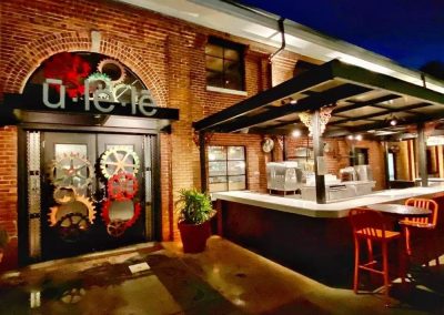 Ulele Restaurant Bar Tops Tampa — Concrete & White Glass | Downing Designs