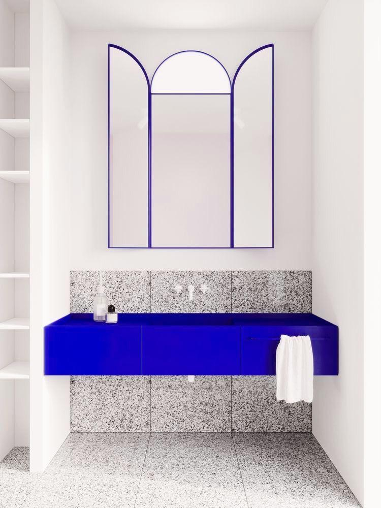 cobalt bathroom